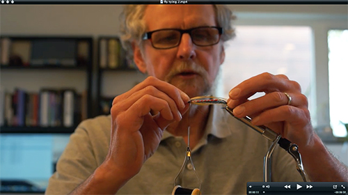 gray ghost fly tying 2